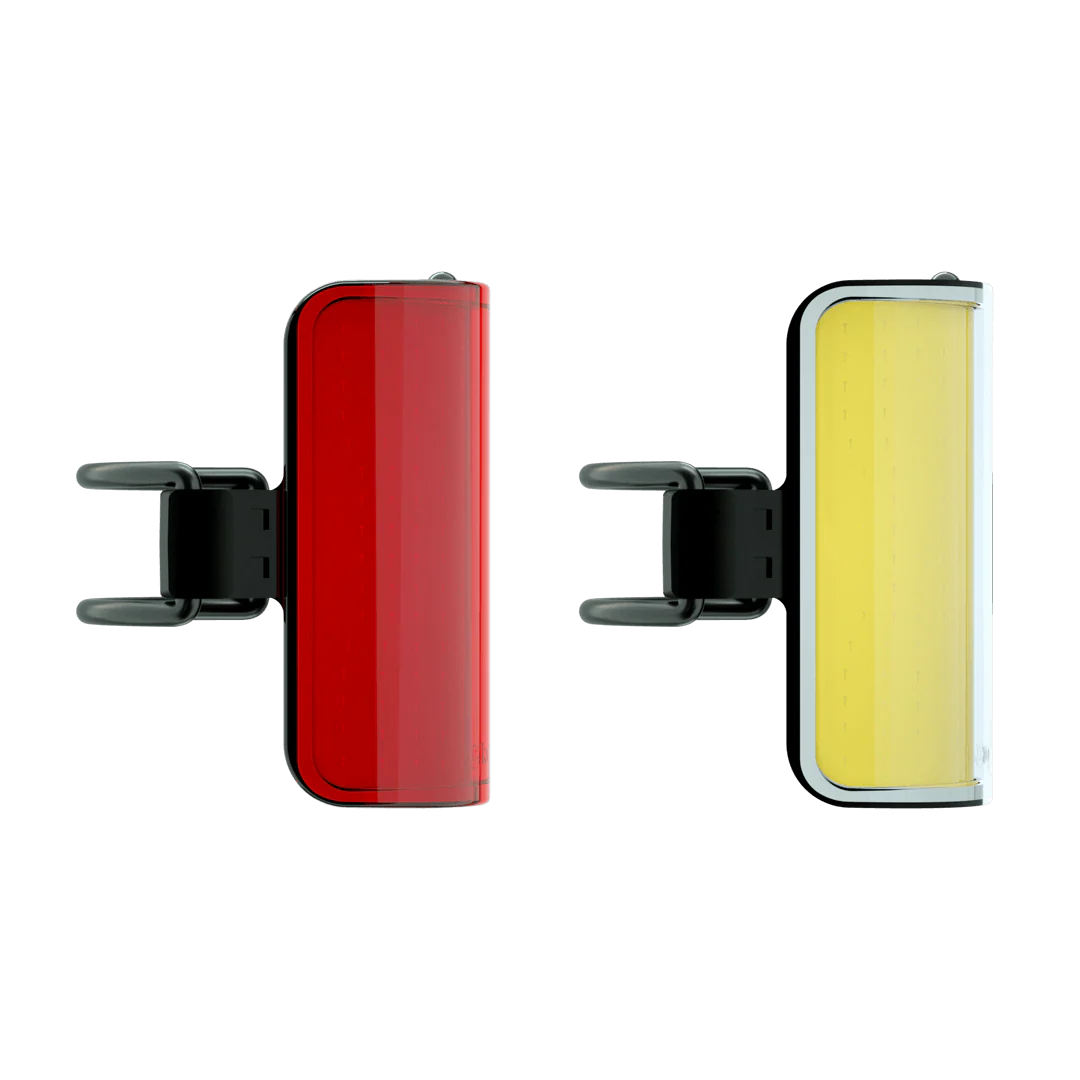 For- og Baglygtsæt KNOG MID COBBER TWINPACK