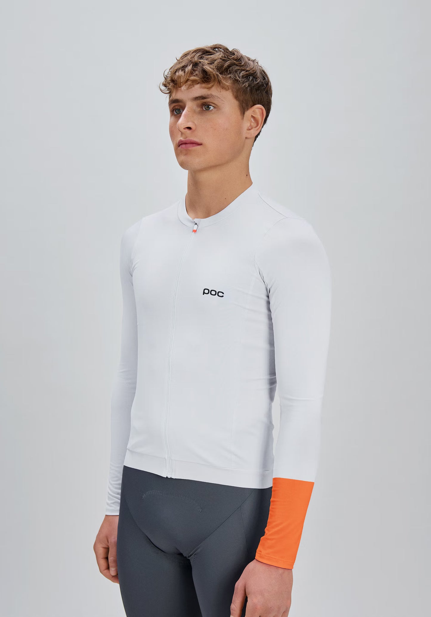 Maglia POC CADENCE Maniche Lunghe Bianco