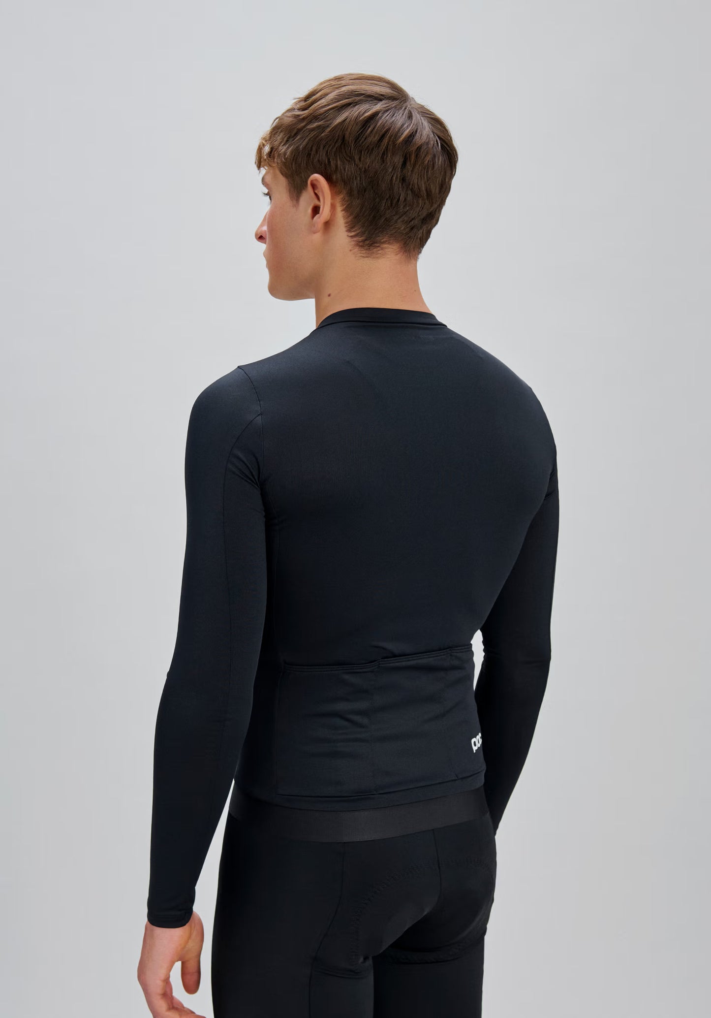 Trikot POC CADENCE Langarm Schwarz