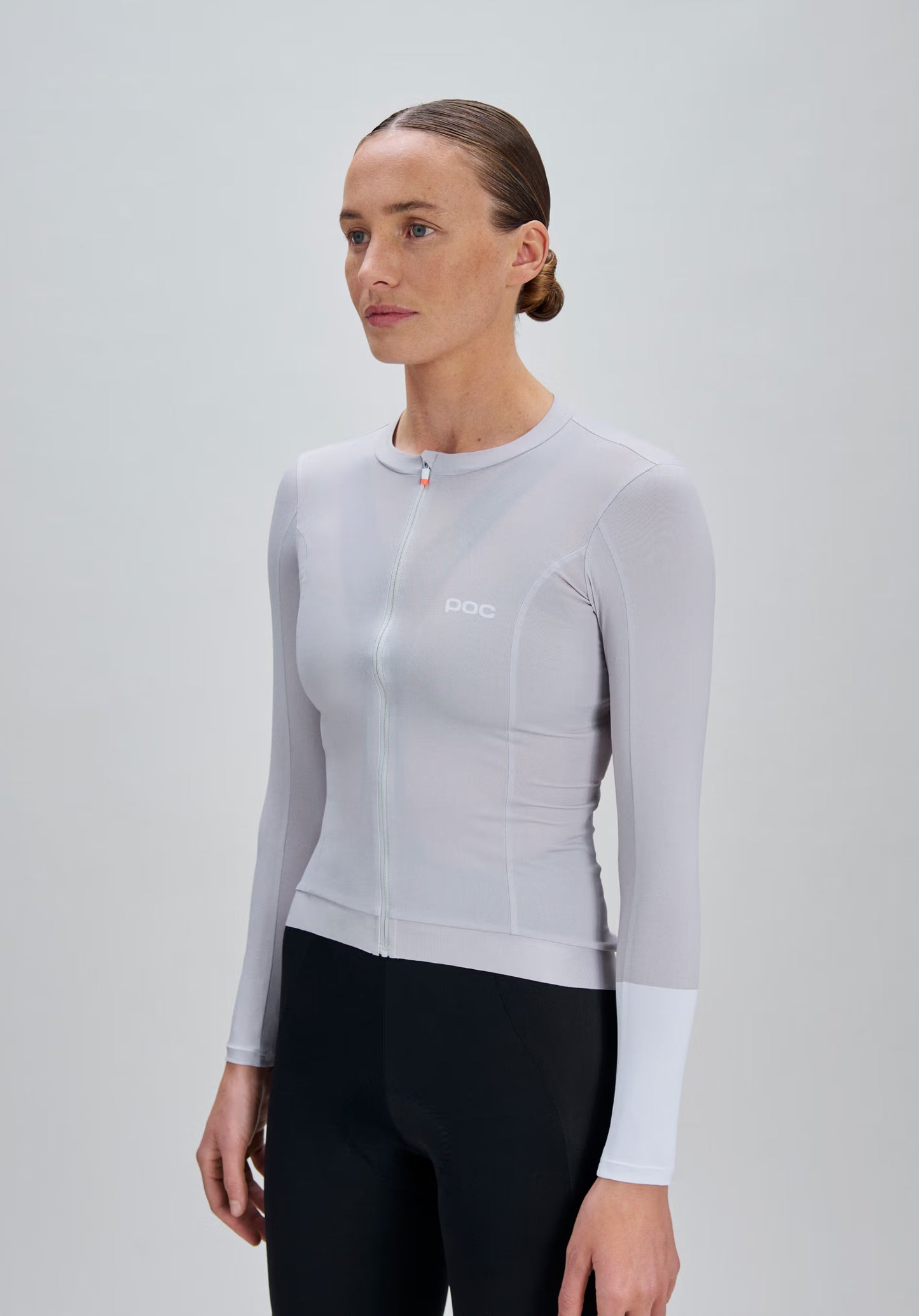 Trikot POC CADENCE Damen Langarm Grau