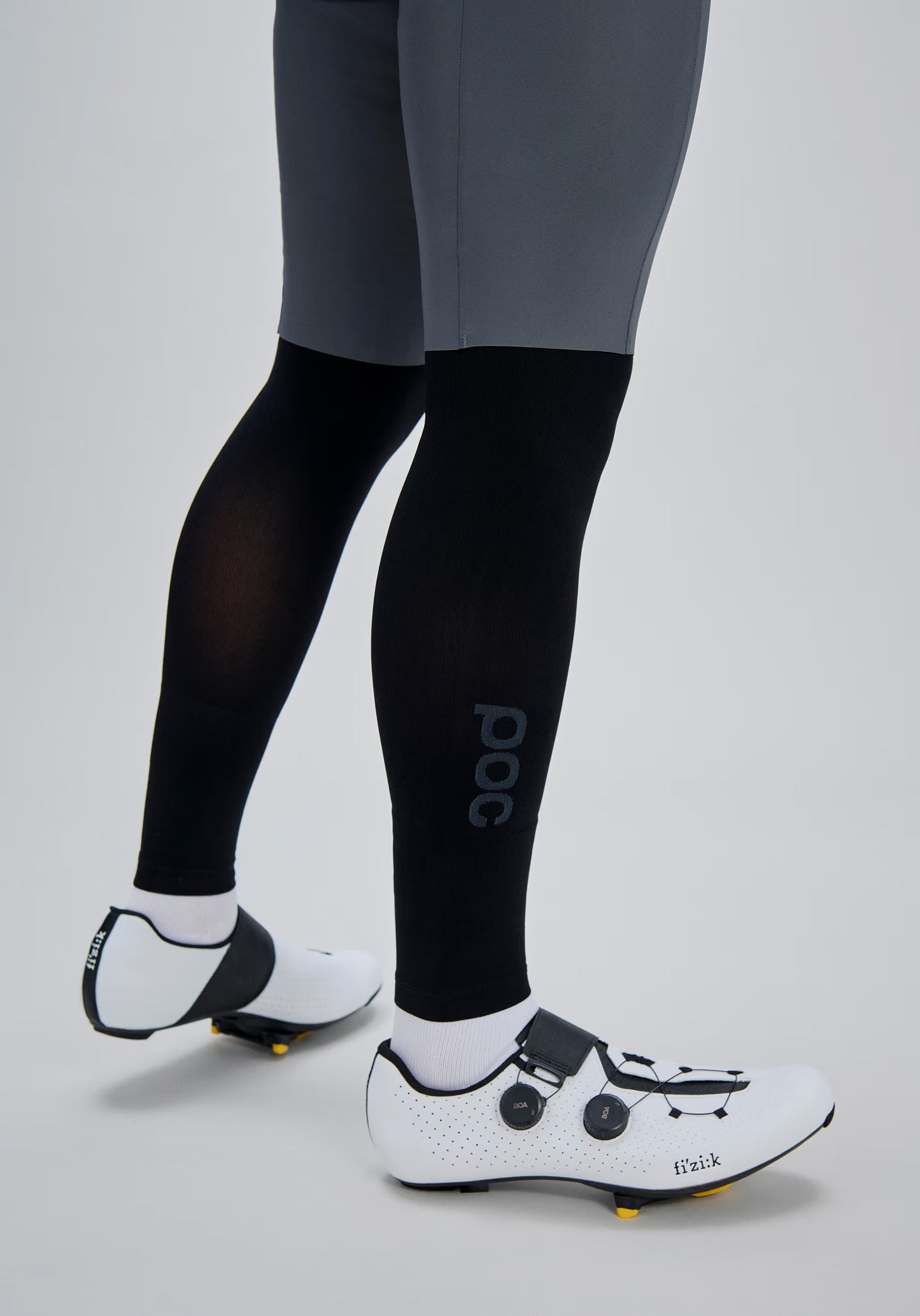 POC CADENCE-benbeskyttere Sort
