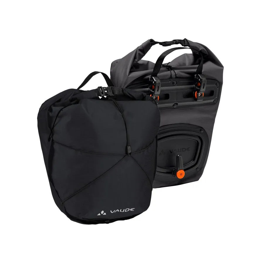 Par bagagebærertasker VAUDE AQUA FRONT LIGHT 22 L Sort