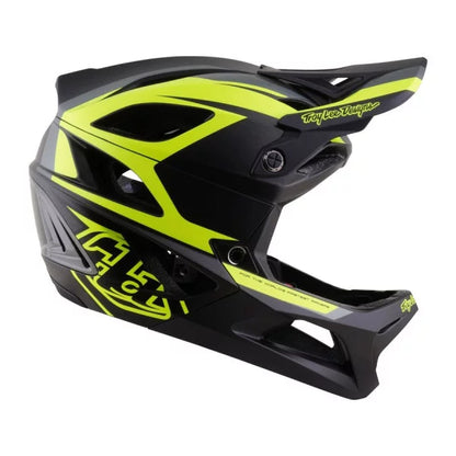 MTB kaciga TROY LEE DESIGNS STAGE 2 HIGH VIZ ugljenosiva/žuta
