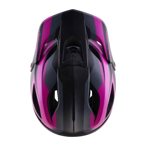 MTB каска TROY LEE DESIGNS STAGE 2 HIGH VIZ, сива/неоново розова
