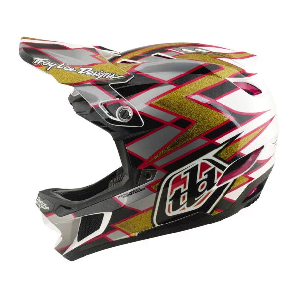 MTB-hjelm TROY LEE DESIGNS D4 COMPOSITE MIPS FLUSH Sort/Guld