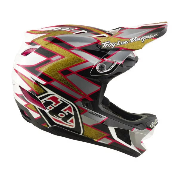 MTB-hjelm TROY LEE DESIGNS D4 COMPOSITE MIPS FLUSH Sort/Guld