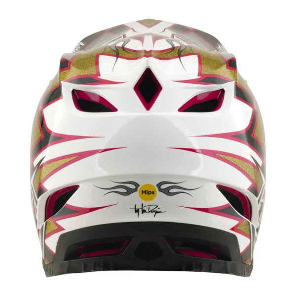 MTB-hjelm TROY LEE DESIGNS D4 COMPOSITE MIPS FLUSH Sort/Guld