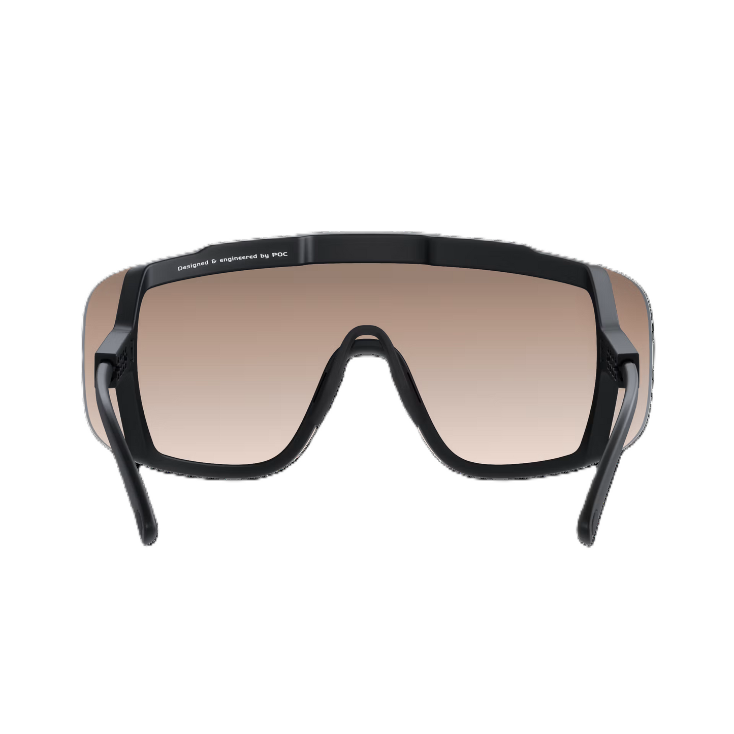Lunettes POC DEVOUR+ Noir Verre Clarity Trail Partly Sunny Silver
