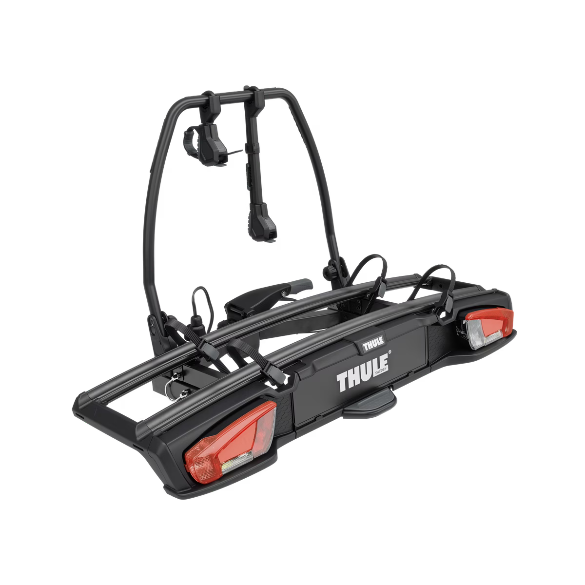 THULE VELOSPACE 3 2 -pyöräteline vetokoukkuun – 2 pyörää
