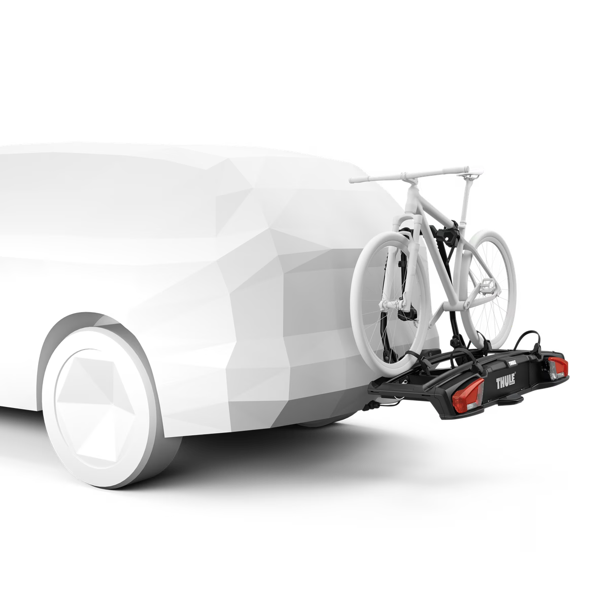 THULE VELOSPACE 3 2 -pyöräteline vetokoukkuun – 2 pyörää