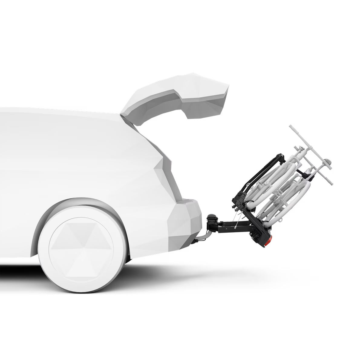 THULE VELOSPACE 3 2 -pyöräteline vetokoukkuun – 2 pyörää
