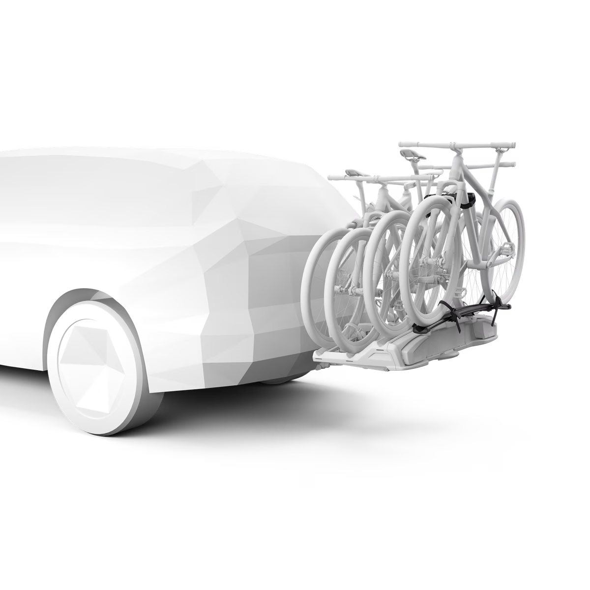 Polkupyöräadapteri pyörätelineeseen THULE VELOSPACE 3
