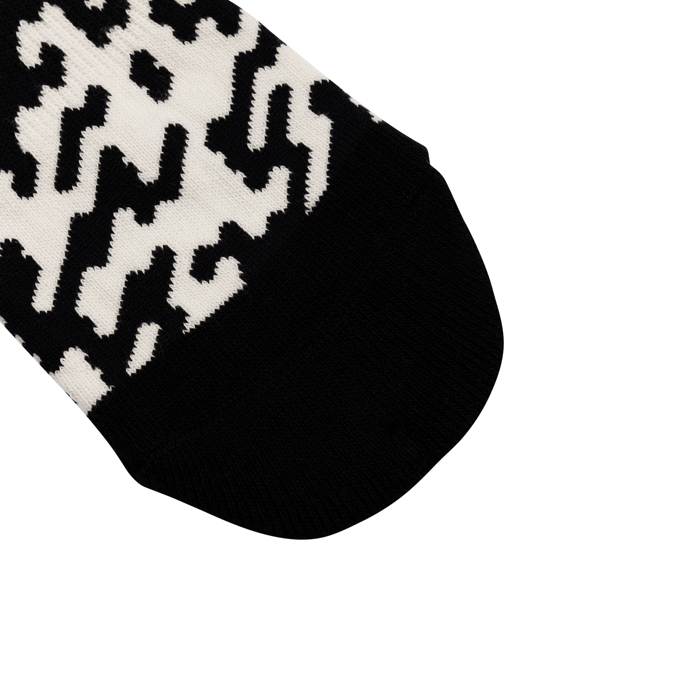 Chaussettes BURGTEC EVERYDAY CREW PATTERNED Noir/Blanc