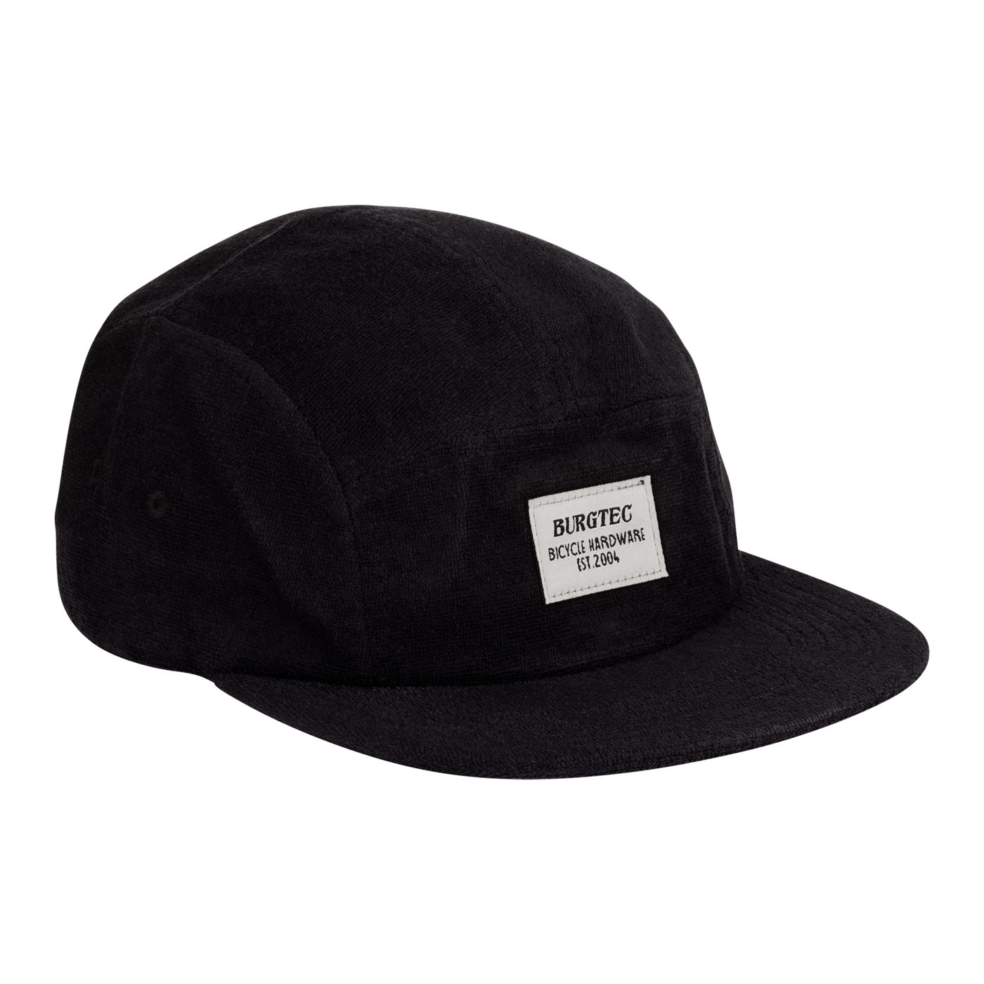 Casquette BURGTEC ARCADE FIVE PANEL Noir
