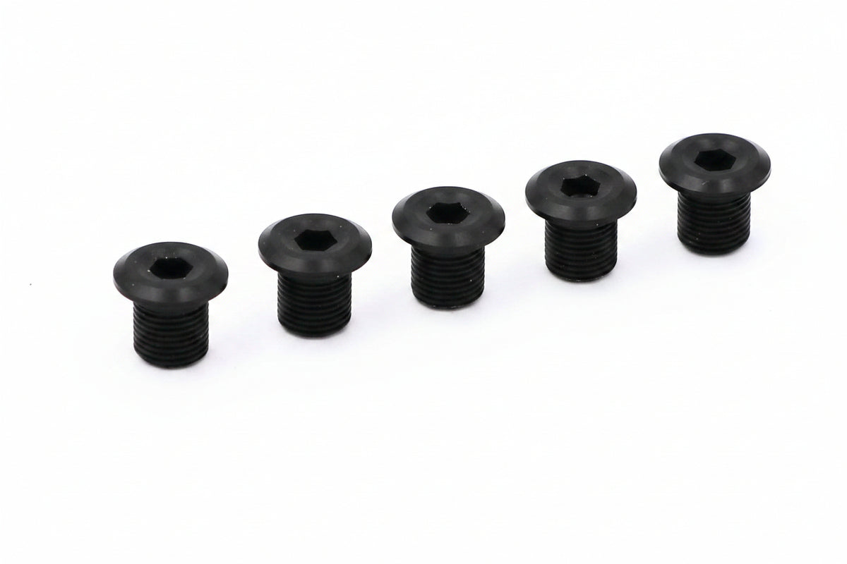 Kettenblattschraube RENNEN XL (x4) Schwarz