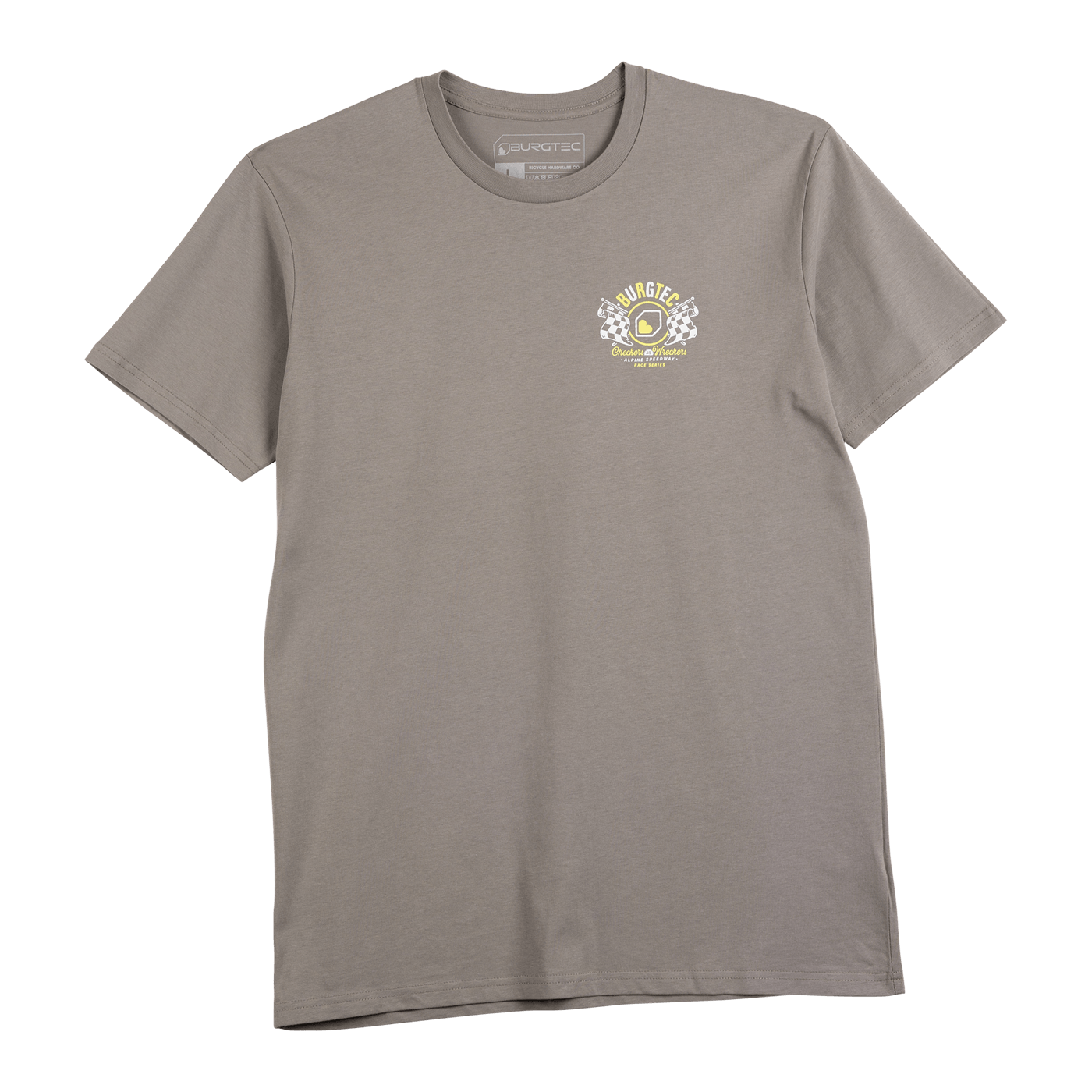 T-Shirt BURGTEC ALPINE SPEEDWAY Gris