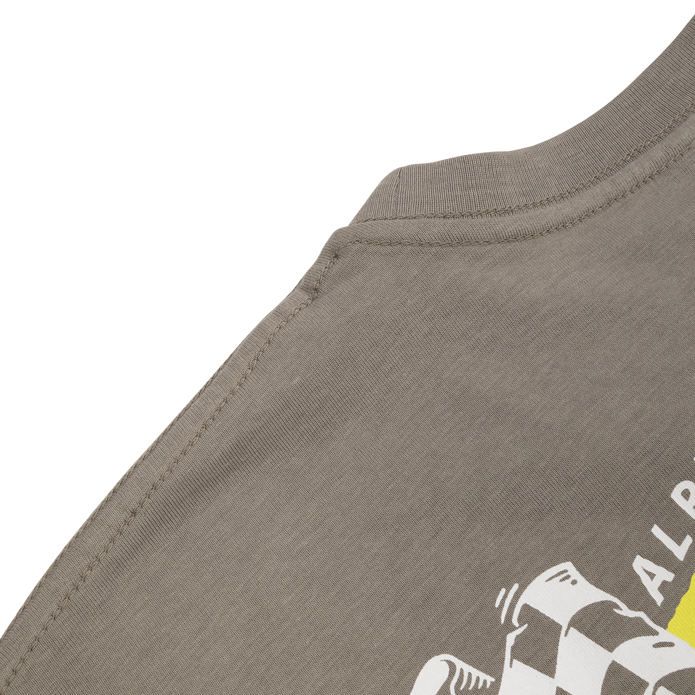 T-Shirt BURGTEC ALPINE SPEEDWAY Gris