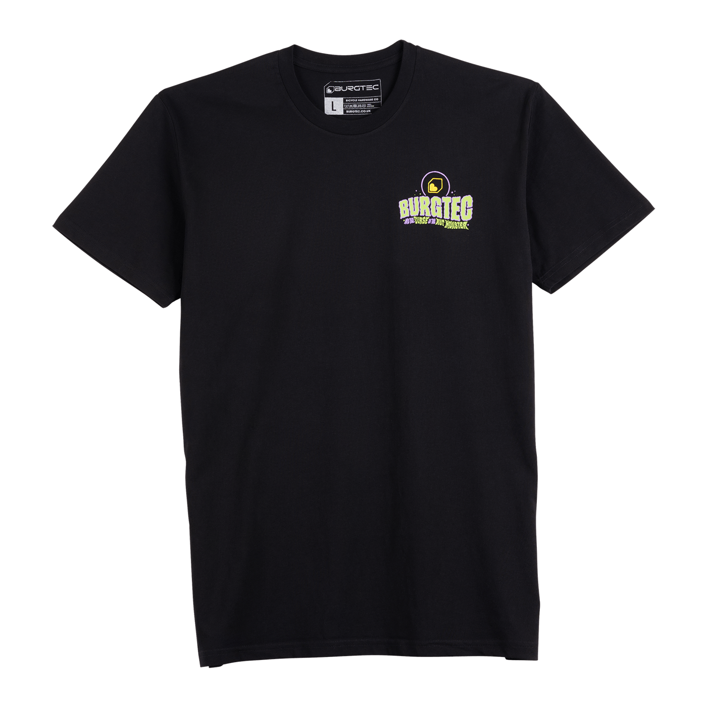 T-Shirt BURGTEC RUT MONSTER Noir