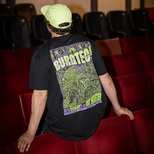T-Shirt BURGTEC RUT MONSTER Noir