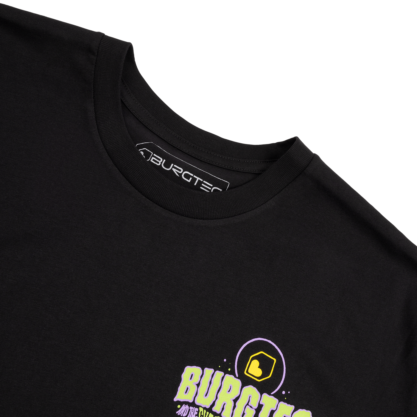T-Shirt BURGTEC RUT MONSTER Noir
