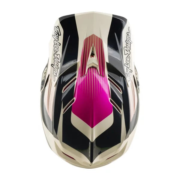 TROY LEE DESIGNS D4 POLYACRYLITE MIPS TURBO ACID Fuschia MTB-Hjelm