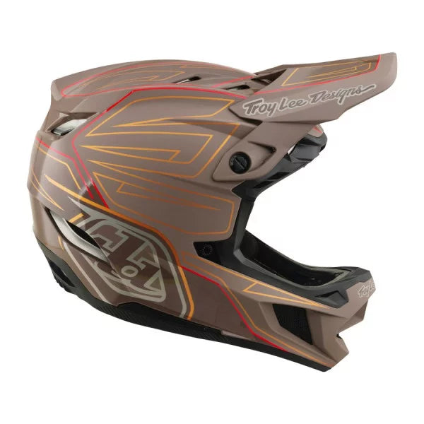 MTB-hjelm TROY LEE DESIGNS D4 POLYACRYLITE MIPS SHADOW PRO Brun