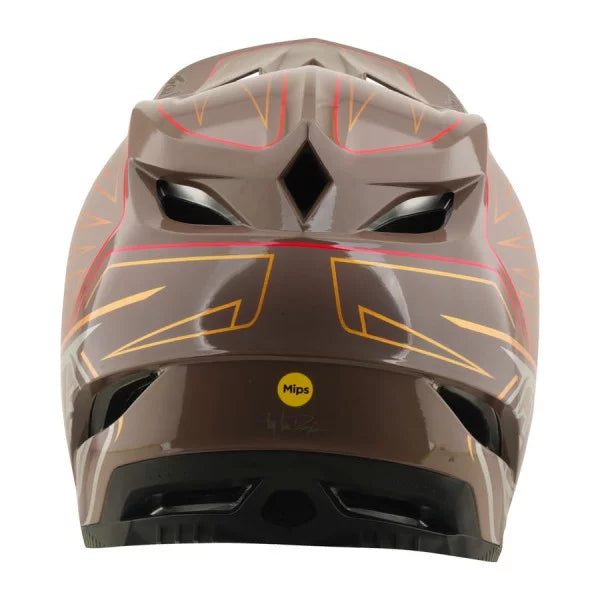 MTB-hjelm TROY LEE DESIGNS D4 POLYACRYLITE MIPS SHADOW PRO Brun
