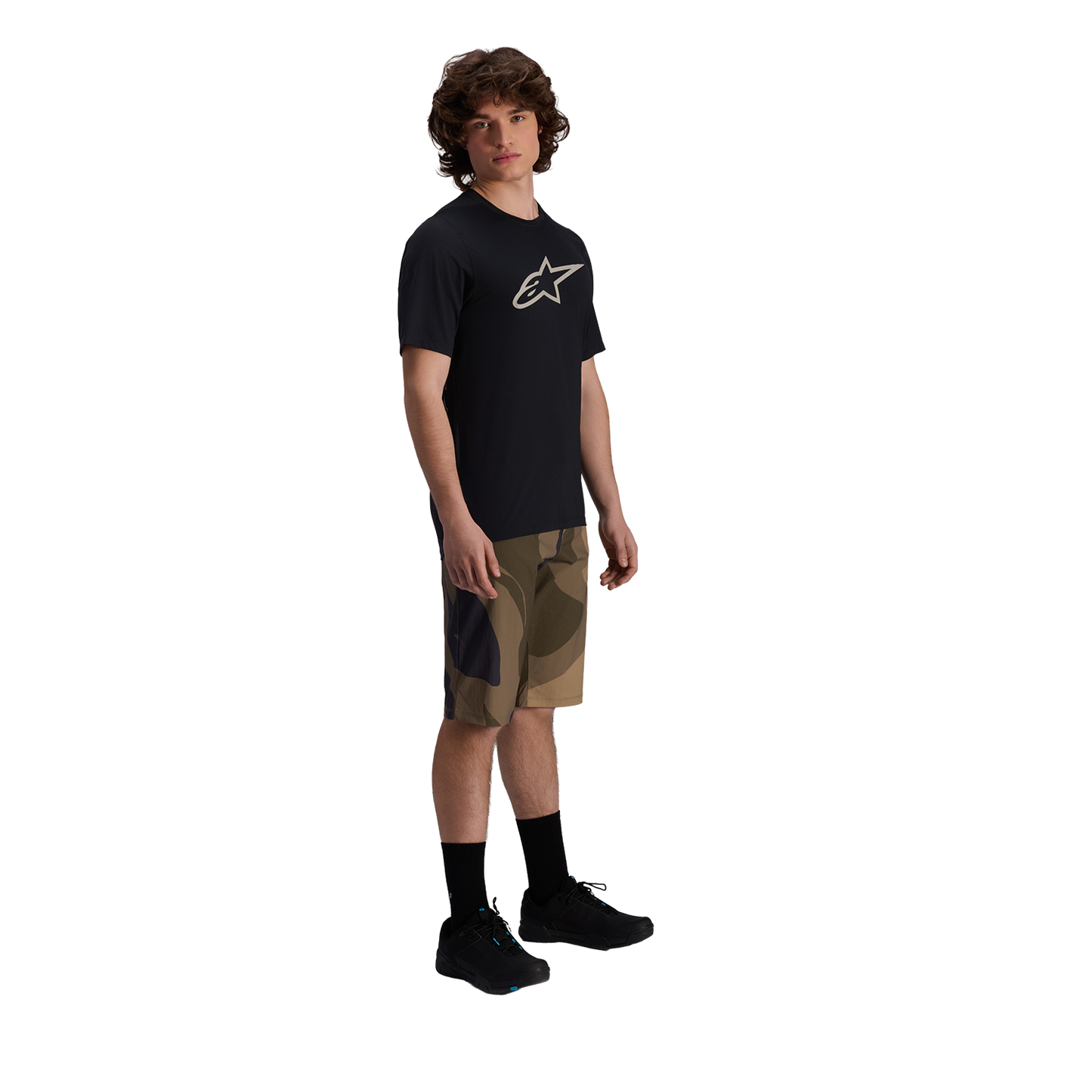 Trikot ALPINESTARS A-DURA ASTAR Kurzarm Schwarz