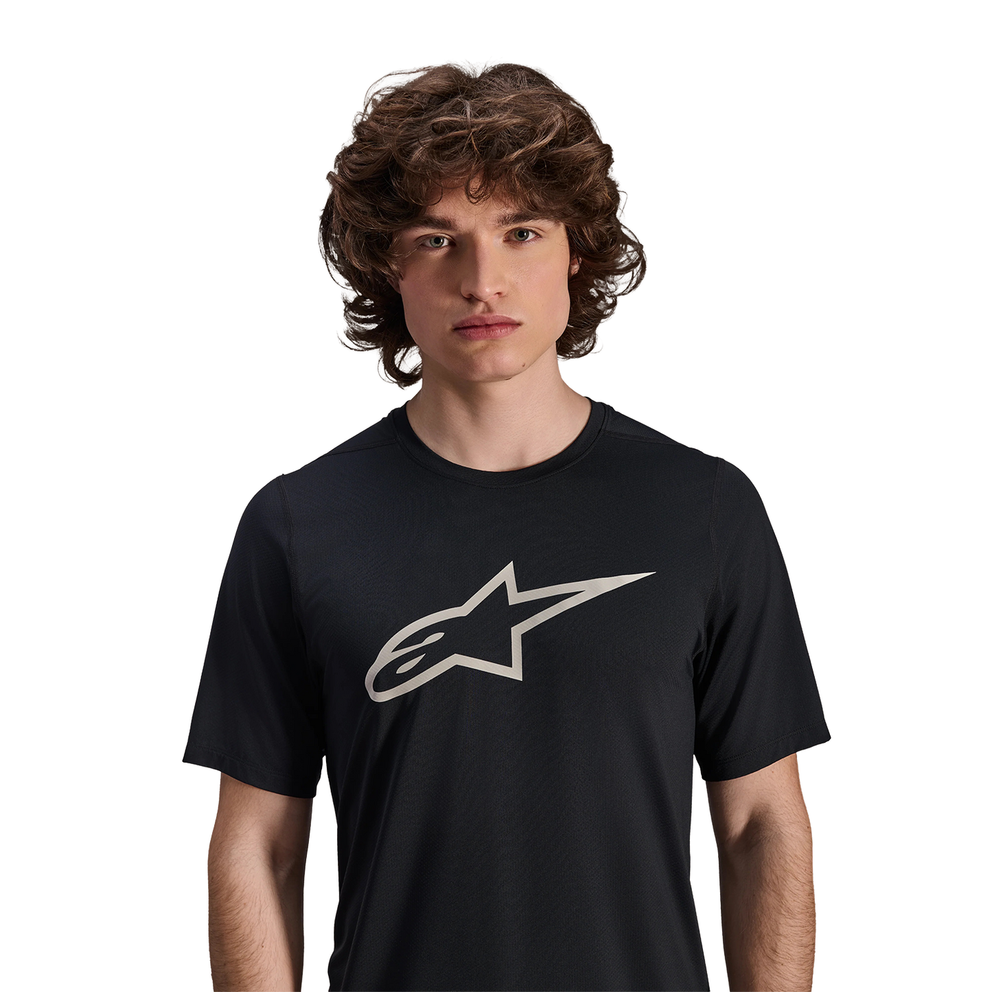 Trikot ALPINESTARS A-DURA ASTAR Kurzarm Schwarz
