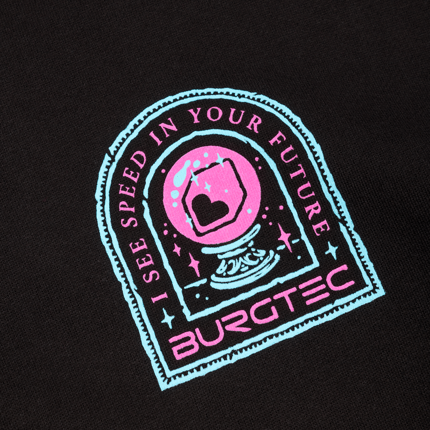 Sweat à Capuche BURGTEC TARROT HOODIE Noir