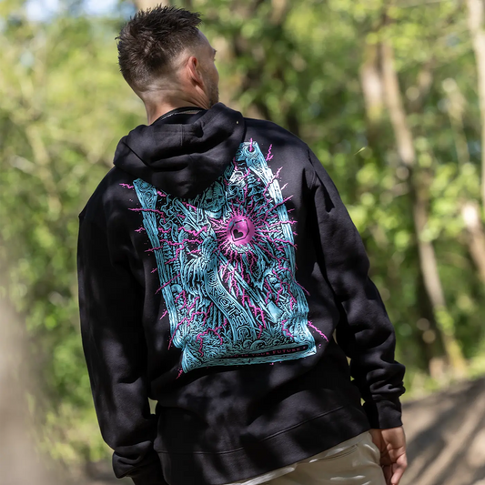 Sweat à Capuche BURGTEC TARROT HOODIE Noir