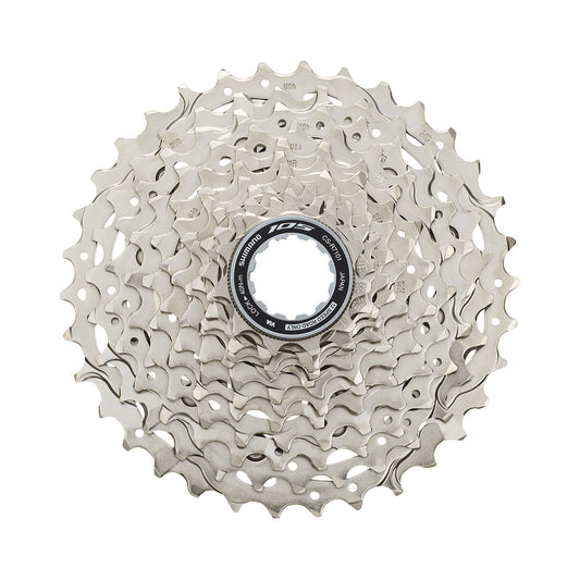 SHIMANO 105 CS-R7101 12-vaihteinen takapakka – pääkuva valkoisella taustalla