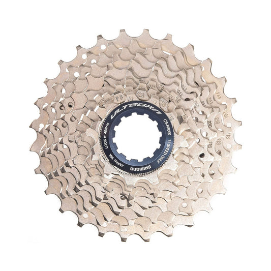 11-vaihteinen SHIMANO ULTEGRA CS-R8000 -rataspakka – päätuotekuva valkoisella taustalla