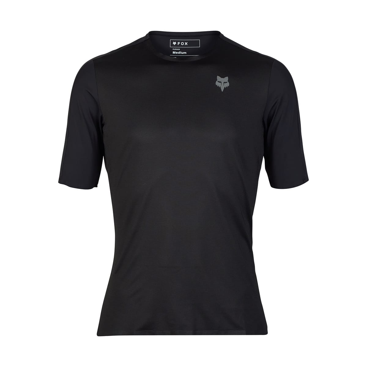 Trikot FOX FLEXAIR ASCENT Kurzarm Schwarz