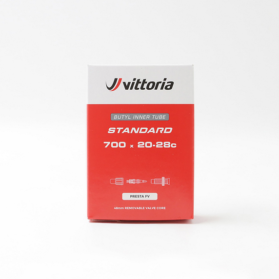 Chambre à Air VITTORIA STANDARD 700x20/28c Butyl Presta