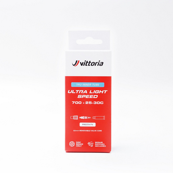 Cykelslang VITTORIA ULTRA LIGHT SPEED 700x25/30c TPU Presta