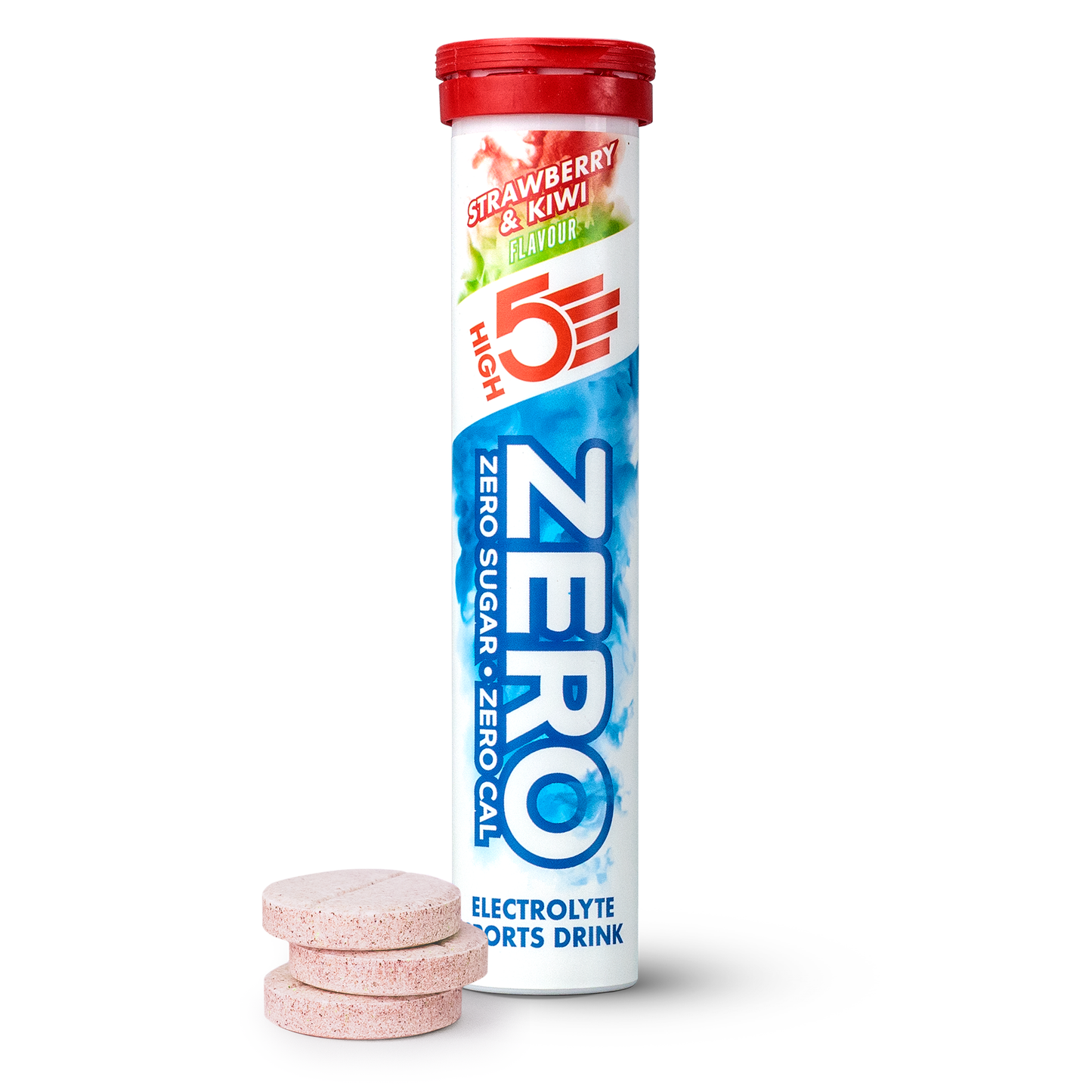 Hydratační Tablety s Elektrolyty HIGH5 ZERO (x20) Jahoda Kiwi