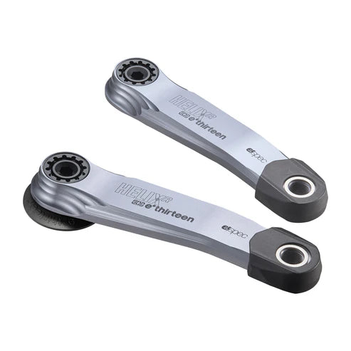 Manivelles VAE E.THIRTEEN E-SPEC HELIX RACE ALLOY pour moteur SRAM DUB Argent