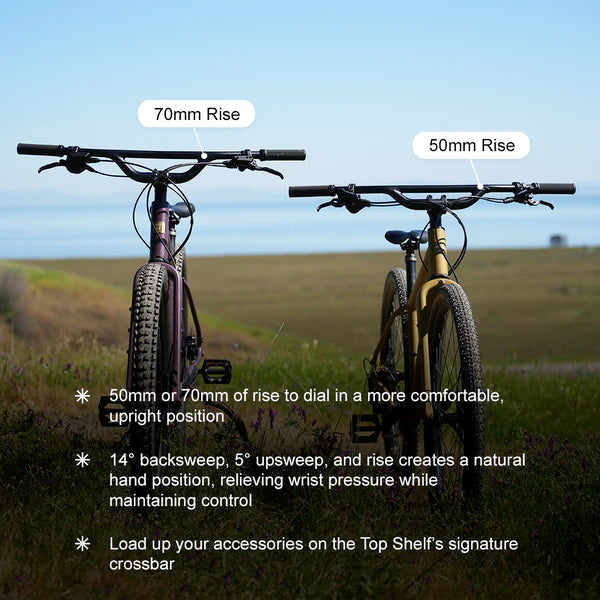 Cintre REDSHIFT Top Shelf Flat Rise 50mm 800mm