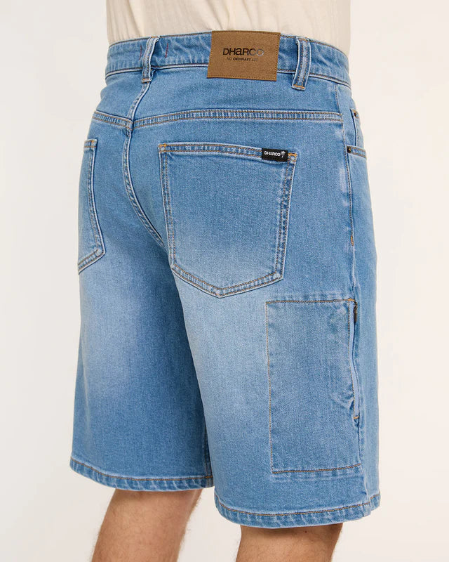 Short DHARCO JORT UNISEX COASTAL WASH Bleu