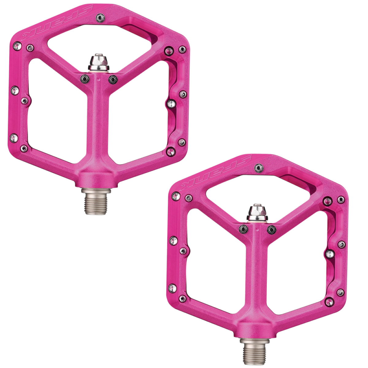 Flade Pedaler SPANK OOZY REBOOT Pink