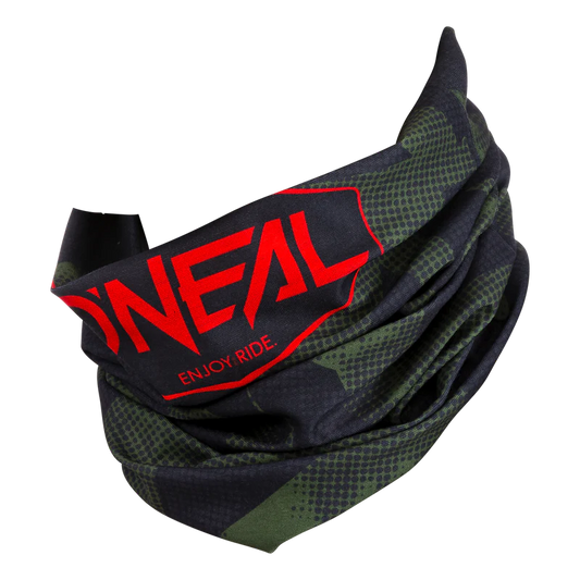 Halsgaiter O'NEAL COVERT sort/grøn
