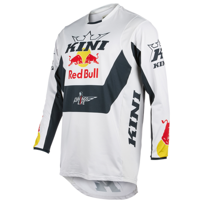 Paita O'NEAL MXC KINI RED BULL 2.0 Pitkät Hihat Valkoinen