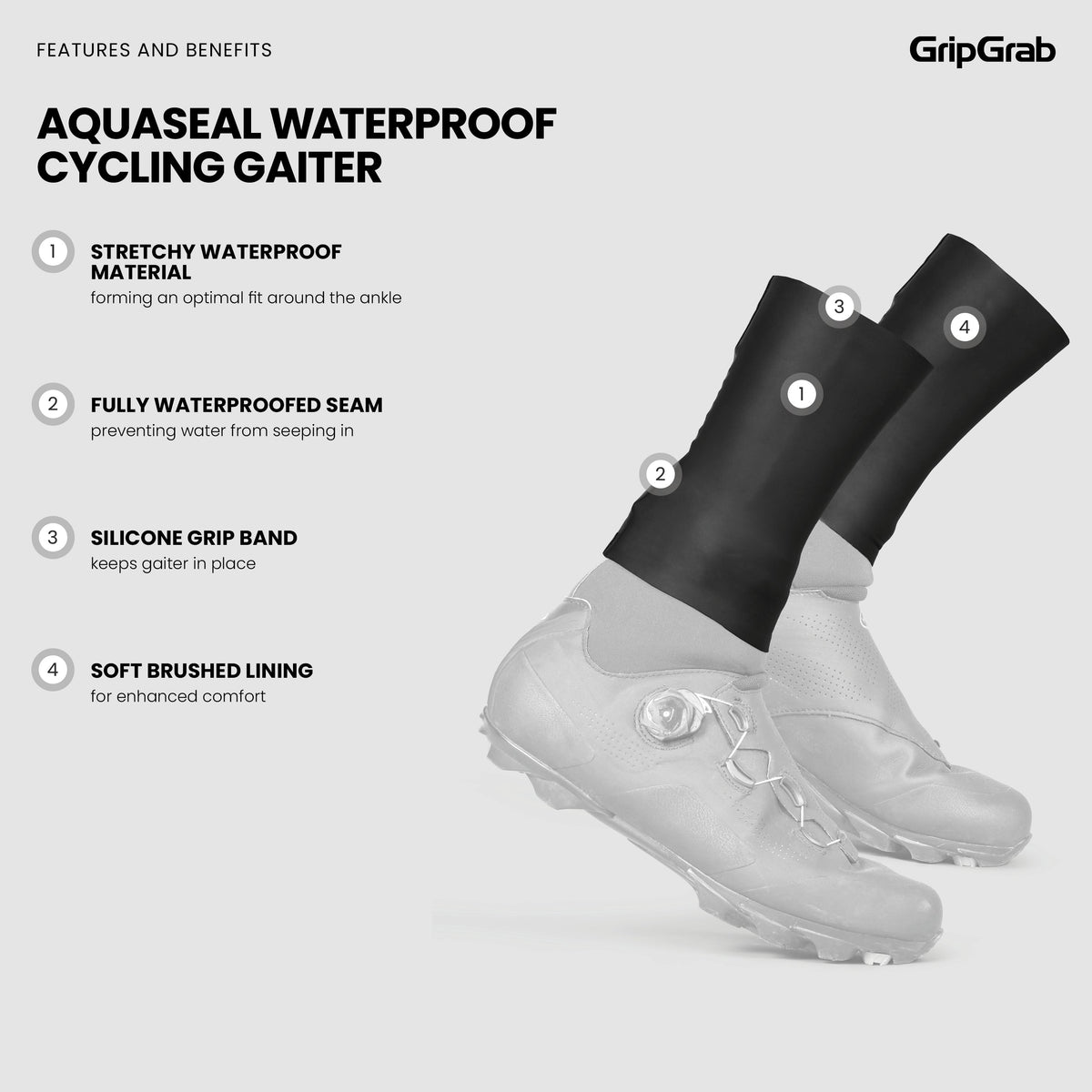 Mustad GRIPGRAB AQUASEAL VEEKINDLAD kedrid