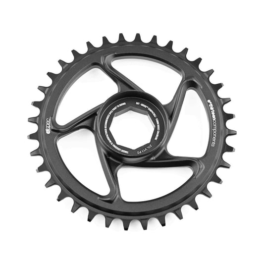 E-THIRTEEN E-SPEC Direct Mount Brose S Mag -eturatas, yhdelle eturattaalle, 11/12-vaihteinen — eturatas valkoisella taustalla
