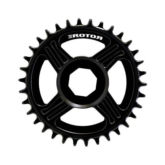 ROTOR E-MTB BOSCH Direct Mount -eturatas, yhdelle eturattaalle — eturatas valkoisella taustalla