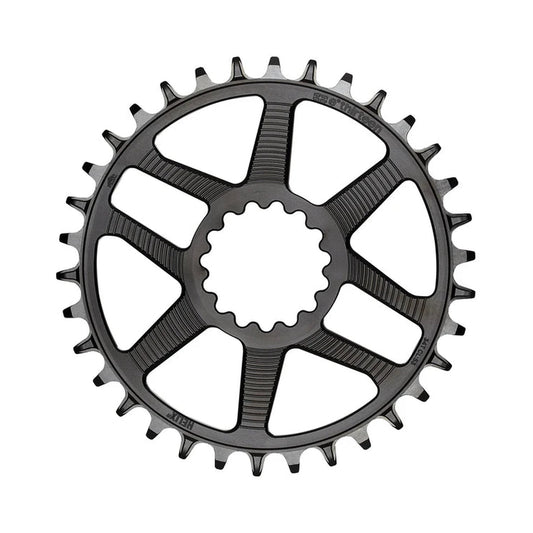 E-THIRTEEN HELIX RACE 1x-eturatas, 11/12-vaihteinen, suorakiinnitys, Boost/SuperBoost 52/55 mm — eturatas valkoisella taustalla