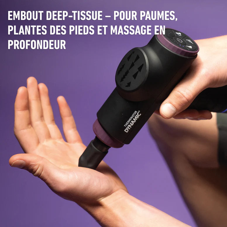 Pistolet de Massage DYNAMIC THERMINATOR 3 en 1