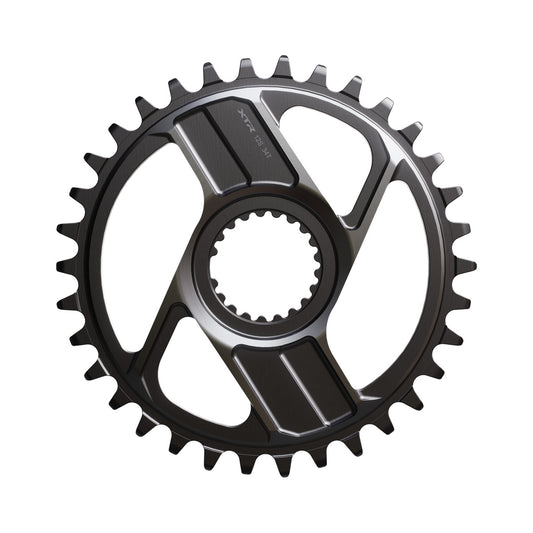 SHIMANO XTR SM-CRM96 M9200/9220 1x-eturatas, 12-vaihteinen — eturatas valkoisella taustalla