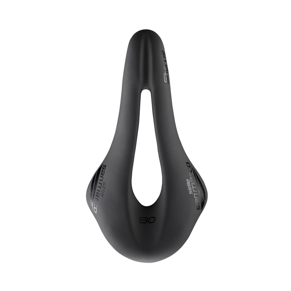 SAN MARCO Shortfit 130 Racing S3 kerékpárnyereg – felülnézet